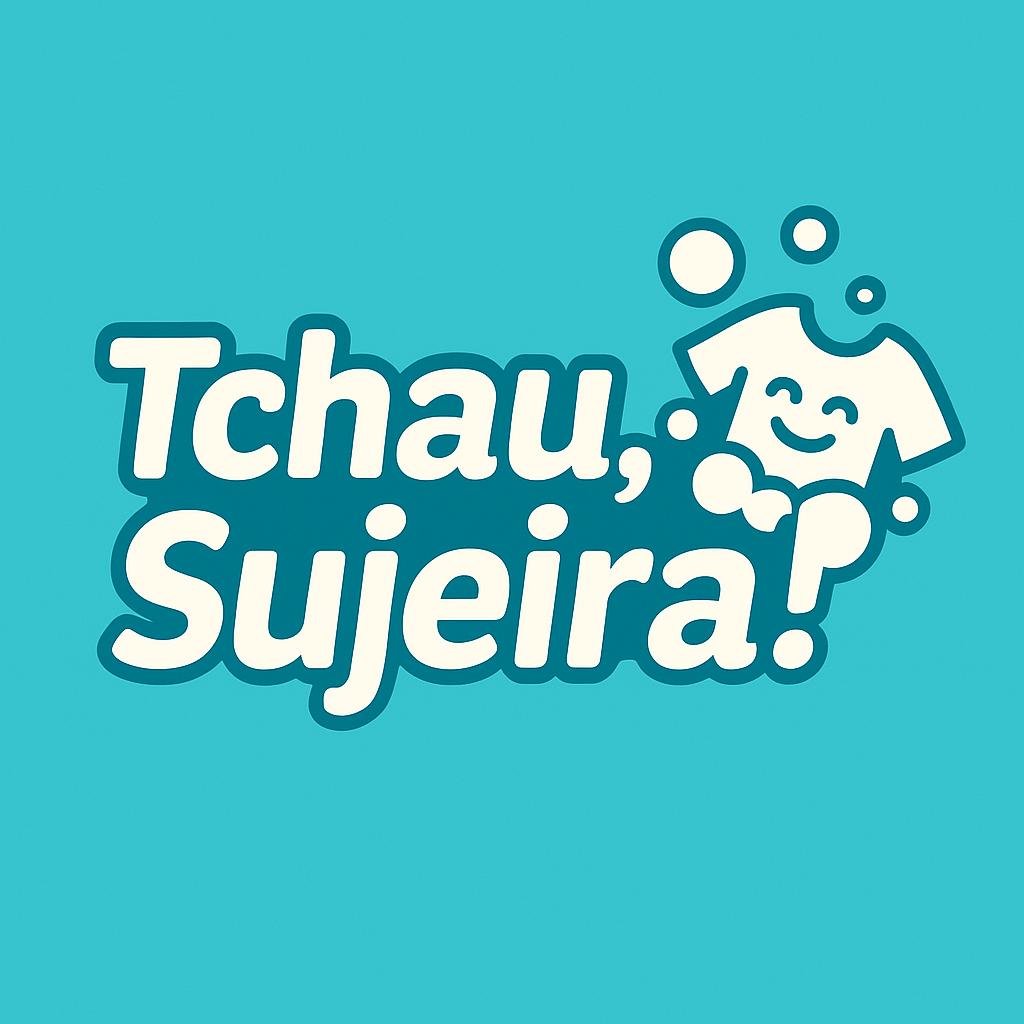 Logotipo Tchau, Sujeira!